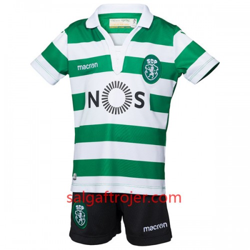 Sporting CP Fodboldtrøjer Børn Hjemmebanesæt 2018/19 Kort ærmer Sporting CP Fodboldtrøjer Børn Hjemmebanesæt 2018/19 Kort ærmer
